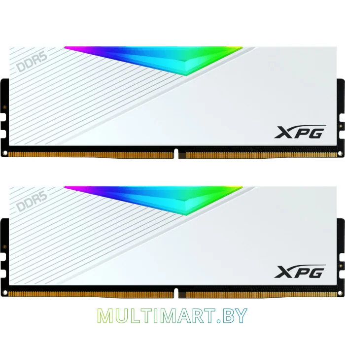 Оперативная память ADATA XPG Lancer RGB 2x32GB DDR5 PC5-48000 (AX5U6000C3032G-DCLARWH)